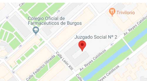 mapa registro civil burgos