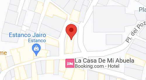 mapa Registro Civil Juzgado de Paz de Roa